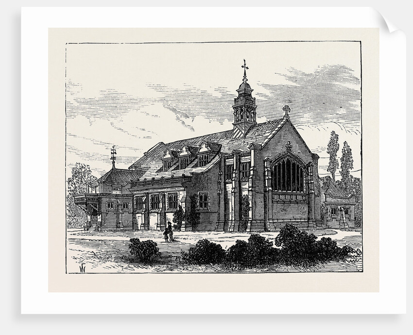 Church of St. Michael and All Angels Bedford Park Chiswick London 1880 by Anonymous