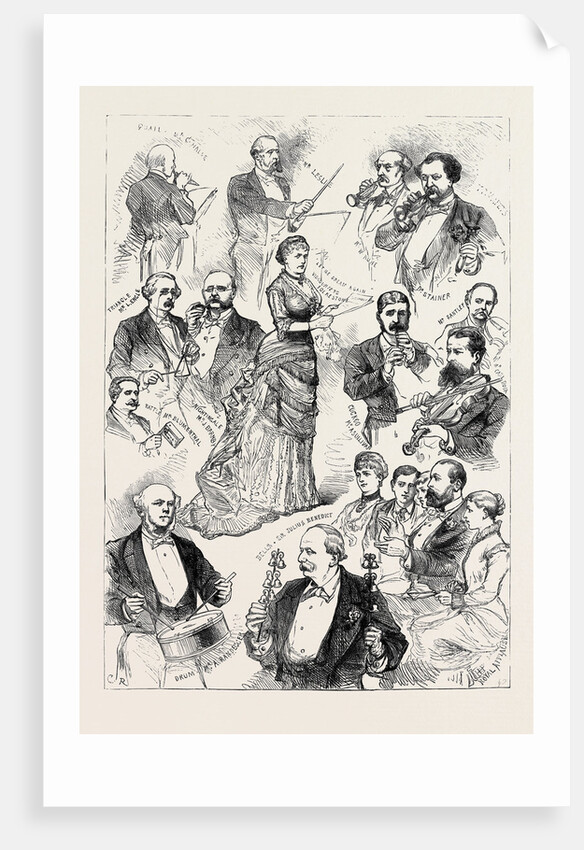 Romberg's Toy Symphony: Performance at St. James's Hall 1880 by Anonymous