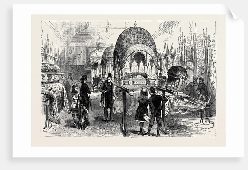 The New Indian Section South Kensington Museum, London, 1880 by Anonymous