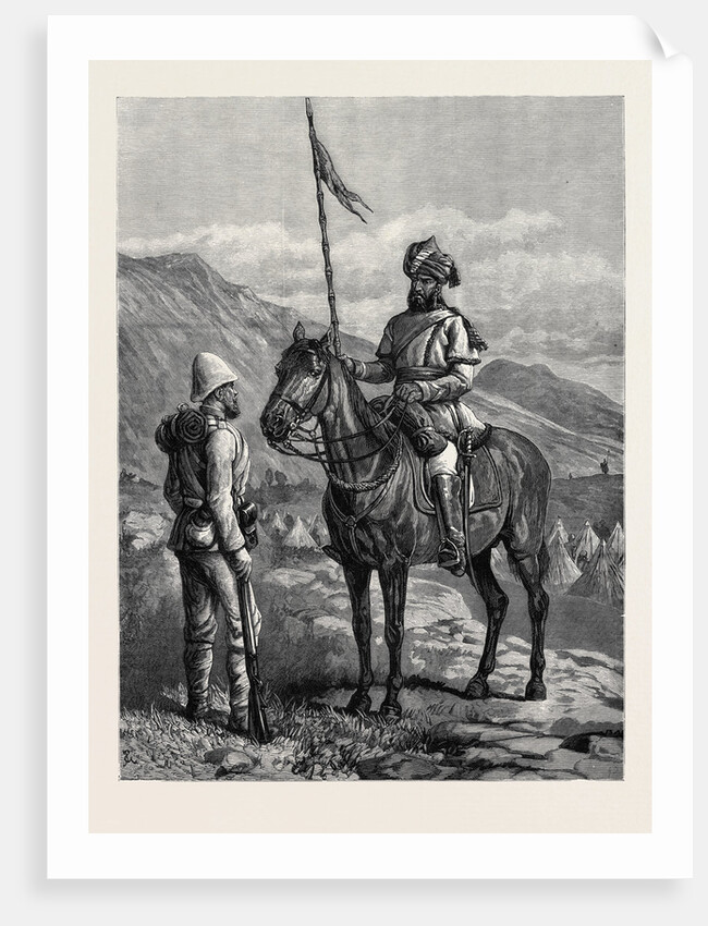 Our Troops in Afghanistan: A Sowar of the 10th Bengal Lancers and a Private of the 9th Foot 1880 by Anonymous