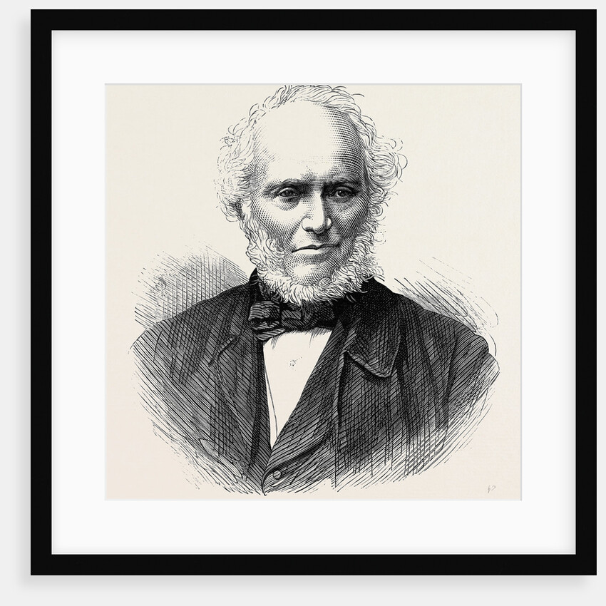 The Late Sir Joseph Cowen M.P. 1874 by Anonymous