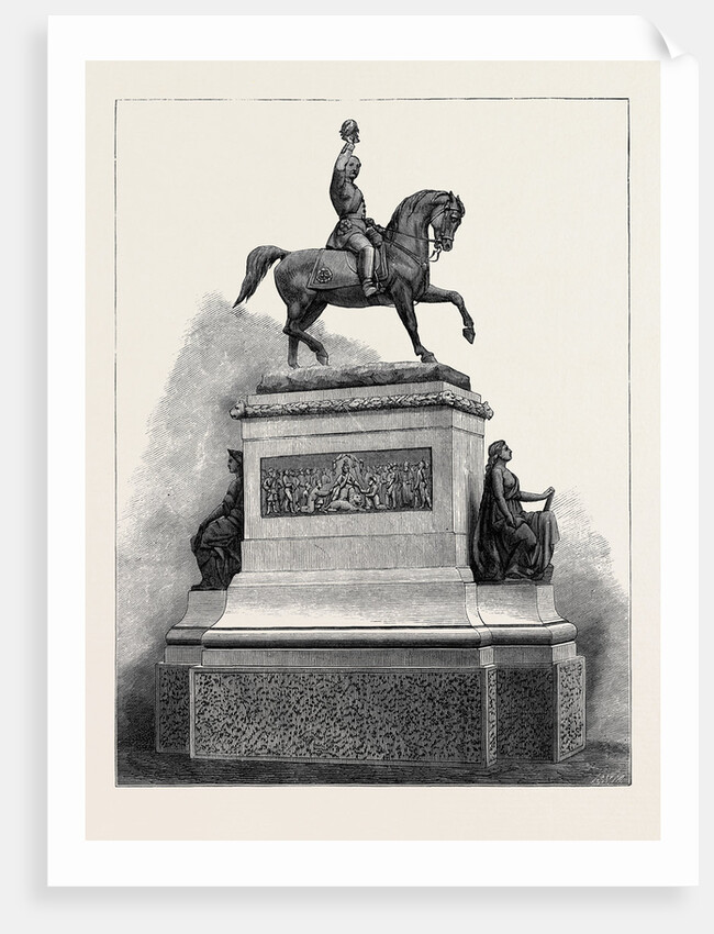 Statue of the Late Prince Consort in Holborn Circus 1874 by Anonymous