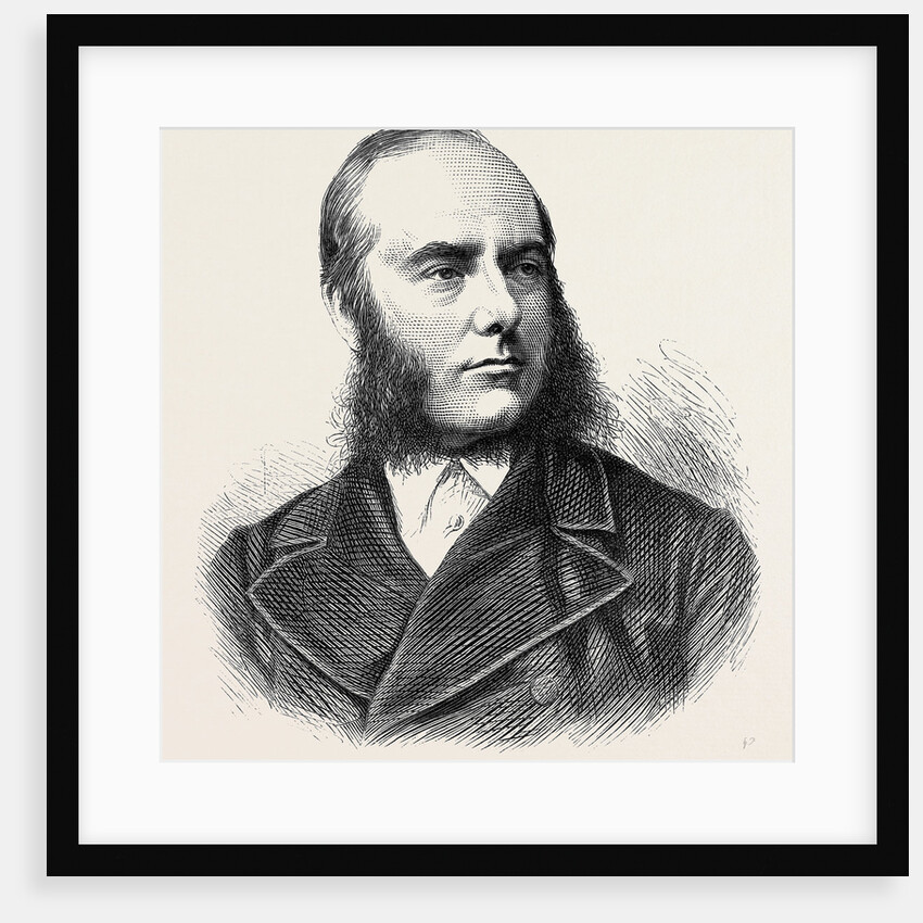 The Late Mr. Winterbotham M.P. 1874 by Anonymous