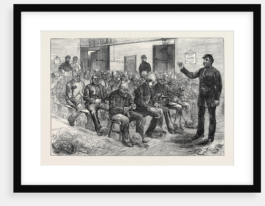 The Clerkenwell House of Correction: The Oakum Shed 1874 by Anonymous