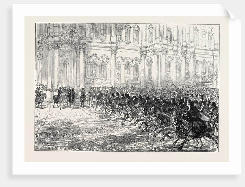 Royal Marriage Festivities at St. Petersburg: Review Before the Emperor the Prince of Wales and the Crown Prince of Prussia 1874 by Anonymous