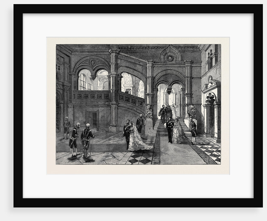 Moscow: Staircase in the Ancient Part of the Kremlin Russia 1874 by Anonymous