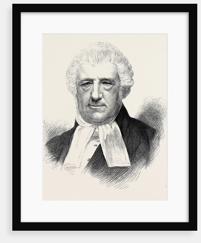The Late Sir W. Bodkin Assistant Judge of the Middlesex Sessions 1874 by Anonymous