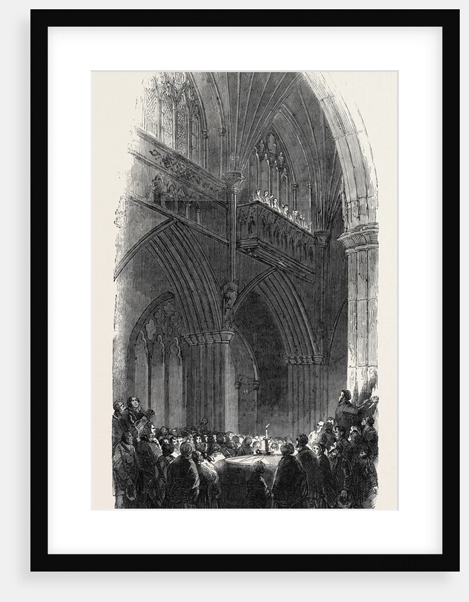 Christmas Ceremony in Exeter Cathedral by Anonymous