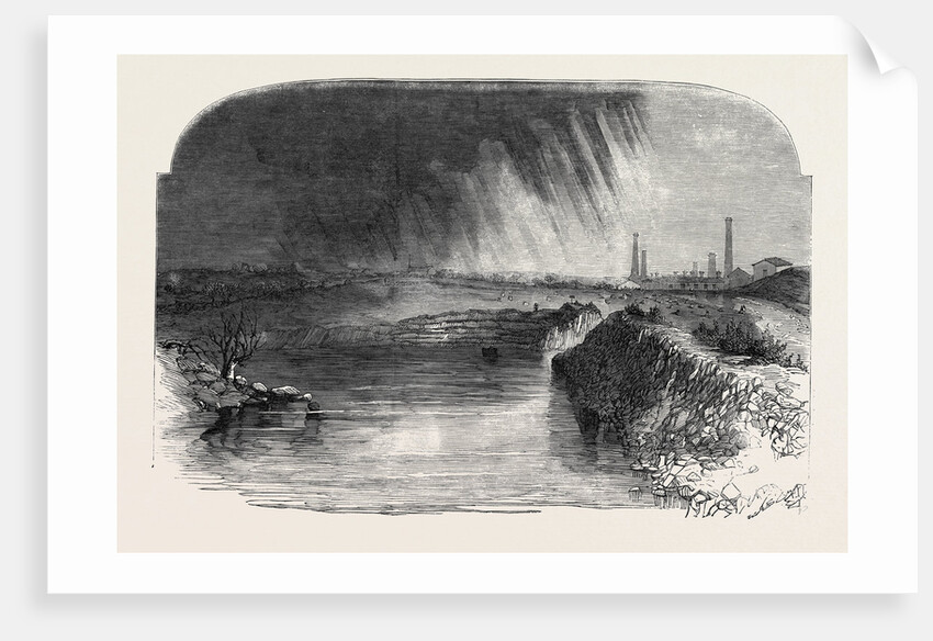 Remains of the Burst Reservoir, at Bury. by Anonymous