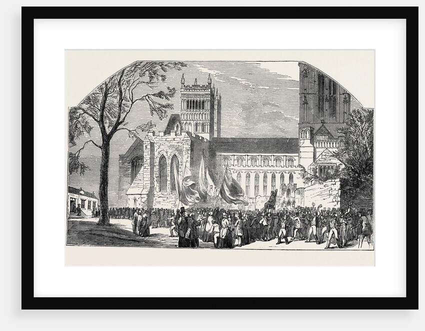 Durham Election, Chairing of Lord A. Vane, M.P., 1852 by Anonymous