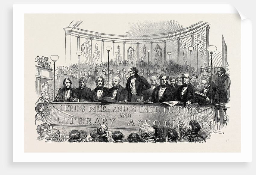 Lord John Russell at the Soiree of the Leeds Mechanics' Institution and Literary Society. by Anonymous