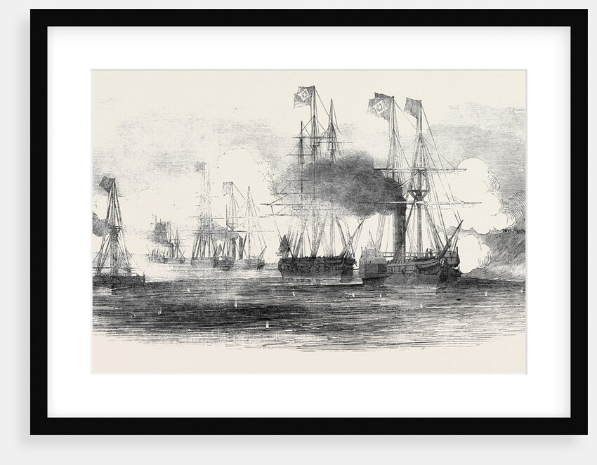 The Battle of Tonelero, Alfonso Steamer, Admiral Grenfell by Anonymous