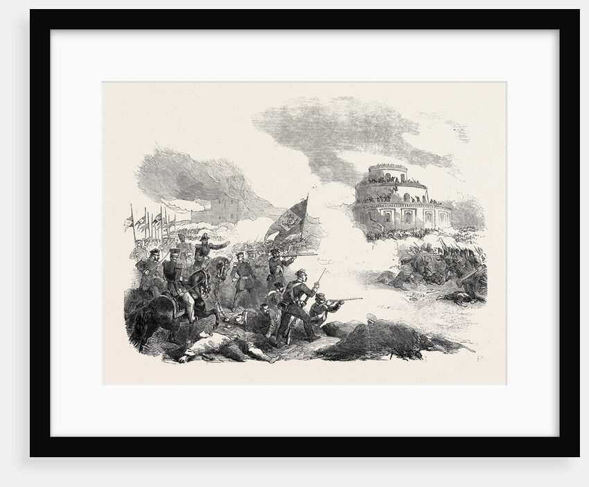 Battle of Monte Caseros by Anonymous