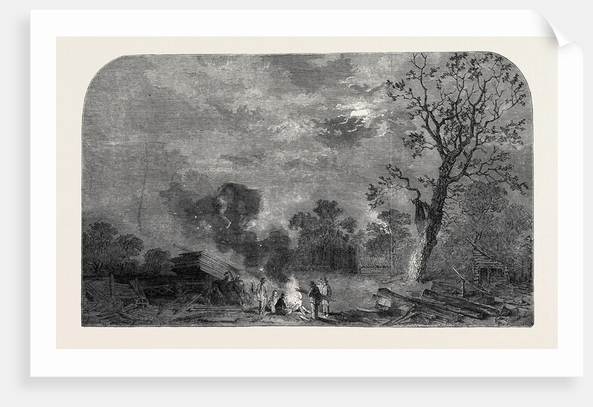 The Old Crystal Palace in Hyde Park: Site of the Transept, North-East, 1852 by Anonymous