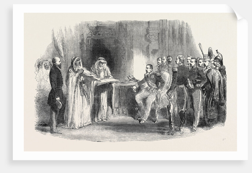 Liberation of Abd-El-Kader, by the President, from the Chateau of Amboise by Anonymous