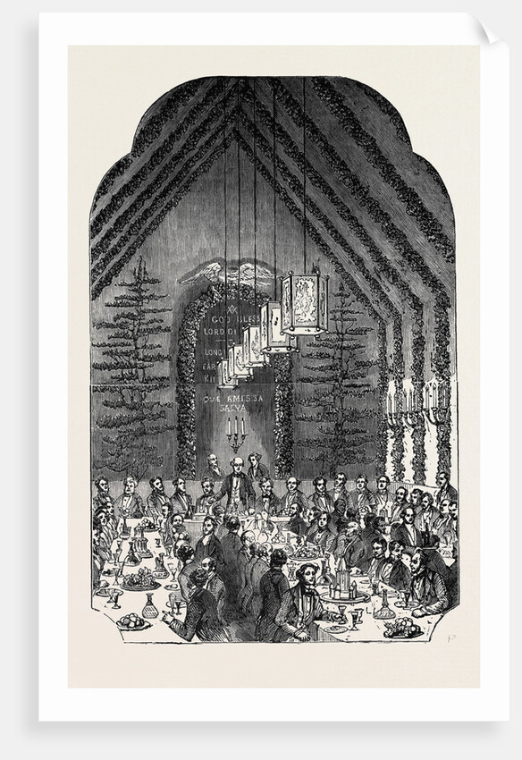 Festival at Inglismaldie, to Celebrate the Birth of Lord Inverbury, 1852 by Anonymous