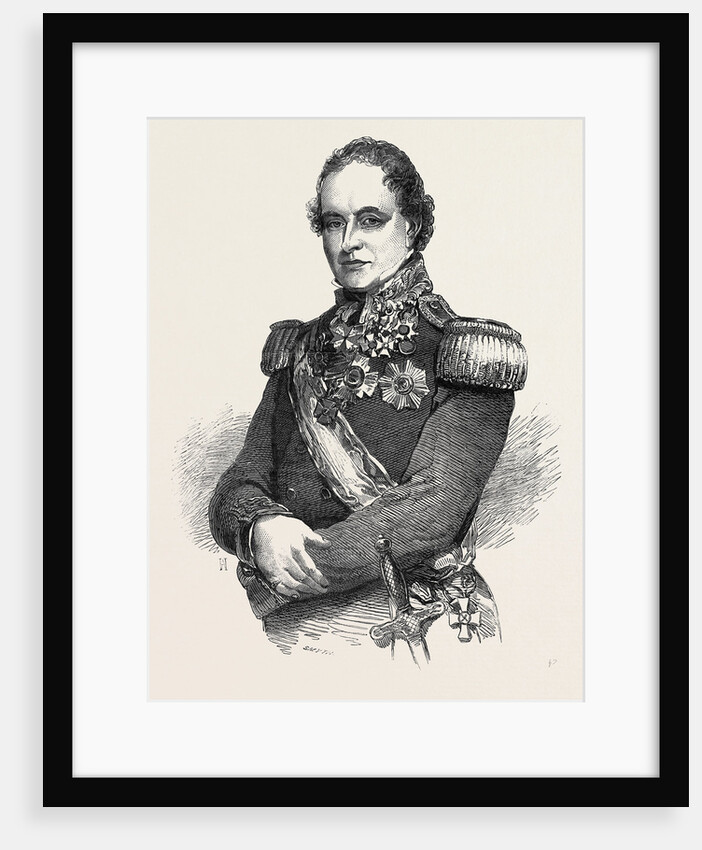 The Right Hon. General Lord Viscount Hardinge, G.C.B., Commanding-in-Chief Her Majesty's Forces, 1852 by Anonymous