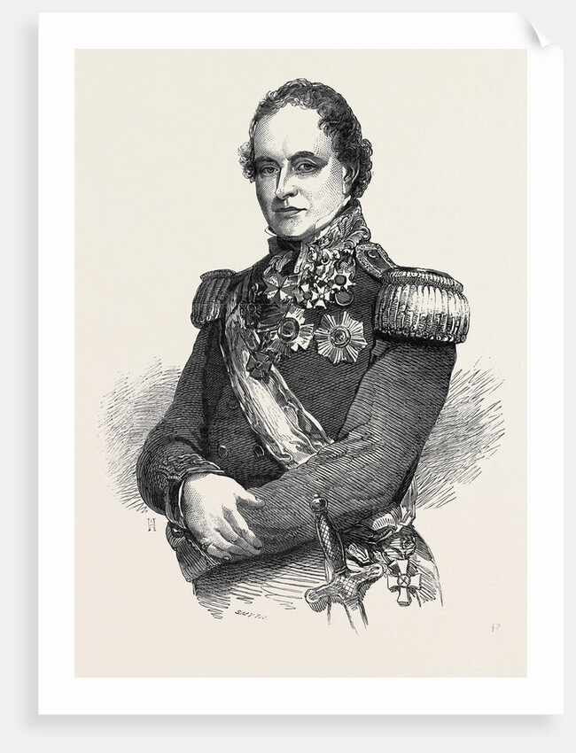 The Right Hon. General Lord Viscount Hardinge, G.C.B., Commanding-in-Chief Her Majesty's Forces, 1852 by Anonymous