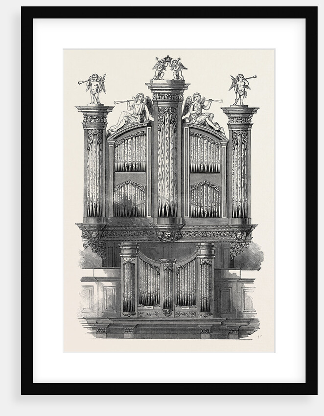 The Organ at St. James's Church, Piccadilly, Originally Constructed for King James II. by Anonymous