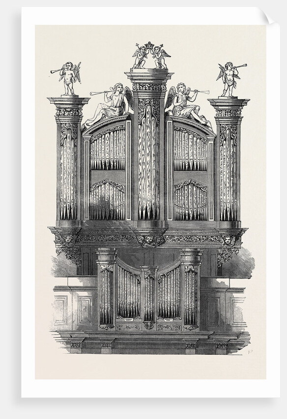 The Organ at St. James's Church, Piccadilly, Originally Constructed for King James II. by Anonymous