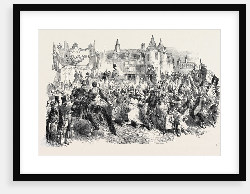 The French President's Tour: Louis Napoleon at Aix, Les Jeux De La Fete-Dieu, 1852 by Anonymous