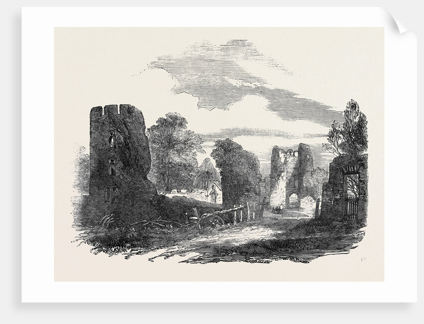 Ruins of Farleigh-Hungerford Castle, Somerset. by Anonymous