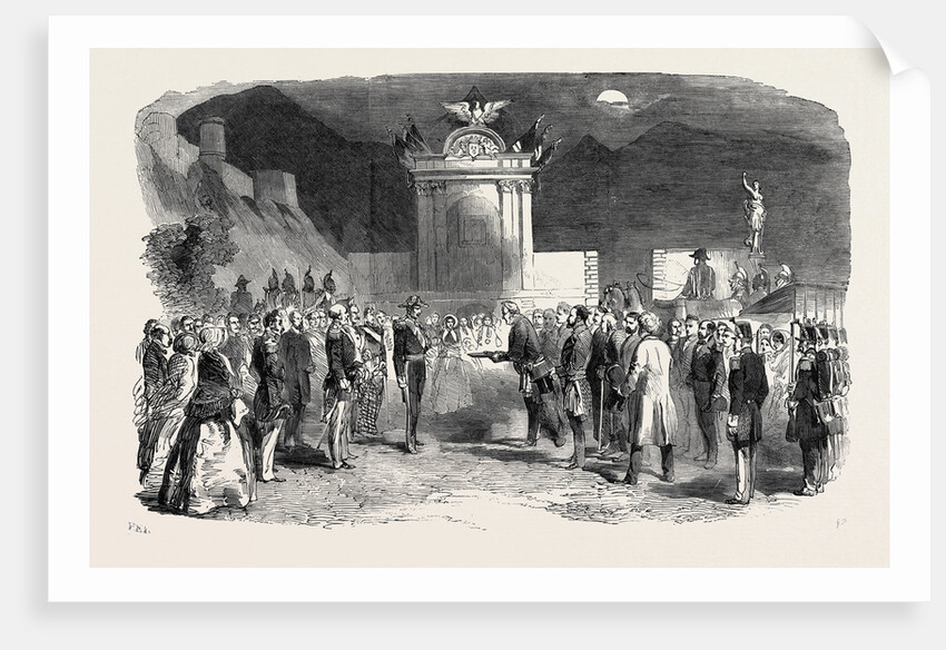 Presentation of the Keys of Grenoble to the President of France, 1852 by Anonymous