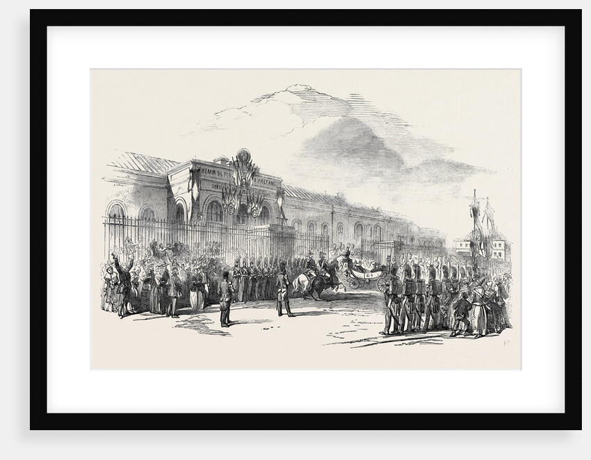 The French President's Departure from Paris for the South, 1852 by Anonymous