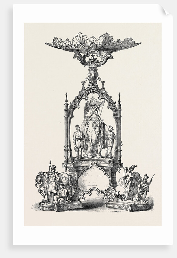 Plate Presented to Sir Charles J. Napier, by the Belooch Sirdars of Scinde by Anonymous