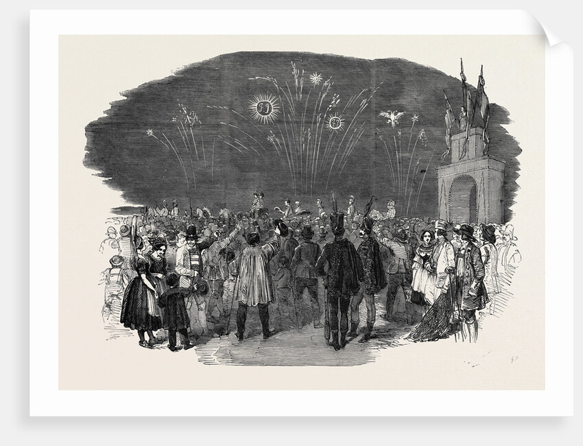 Return of the Emperor of Austria to Vienna, 1852 by Anonymous