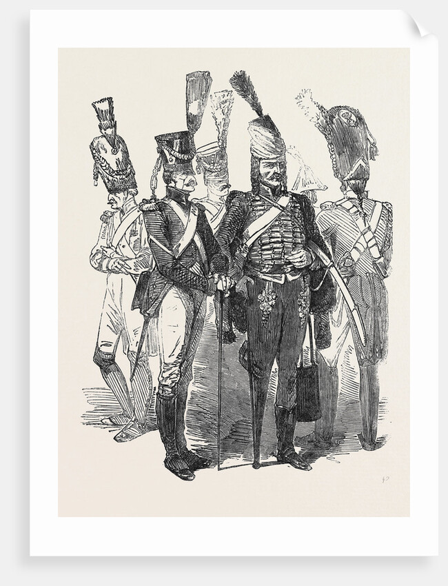 Old Soldiers of the French Empire, 1852 by Anonymous