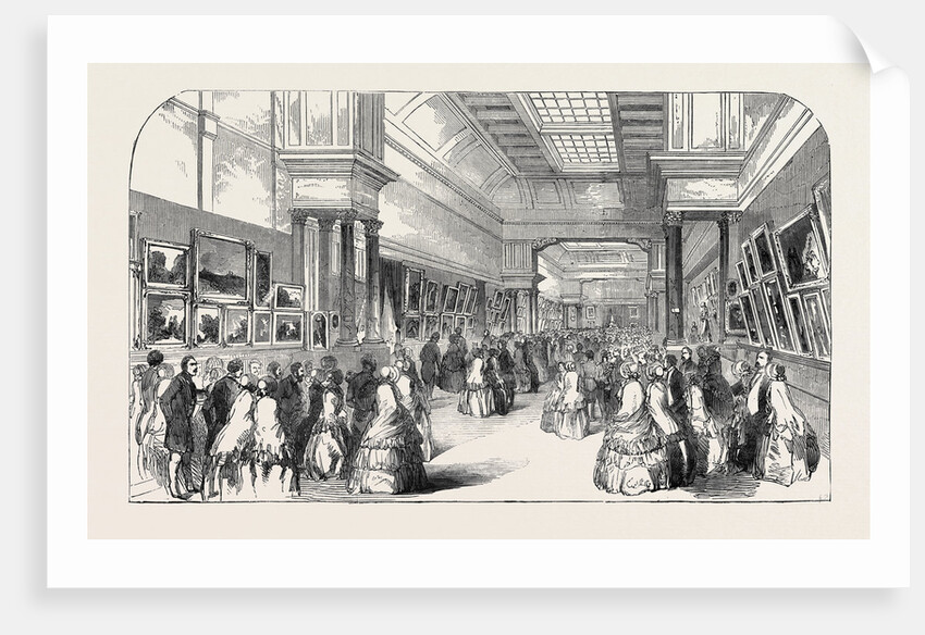 Her Majesty's Visit to Belgium: Her Majesty's Visit to the Fine Arts Exhibition at Antwerp, 1852 by Anonymous