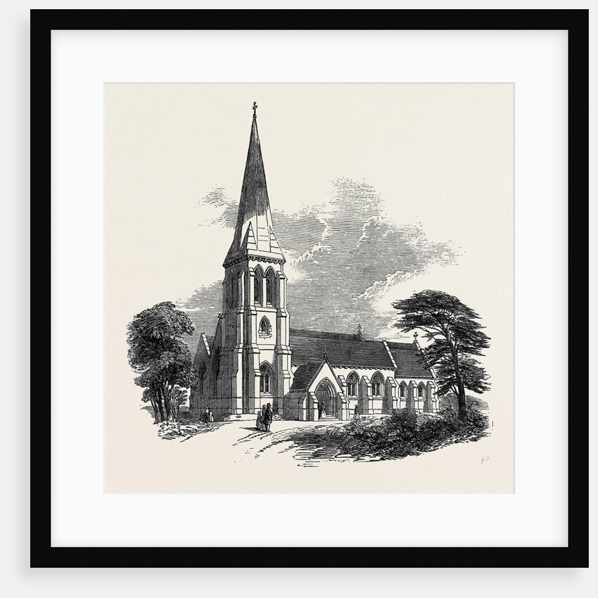 New Church of St. Mary, Abberley, Worcestershire, 1852 by Anonymous