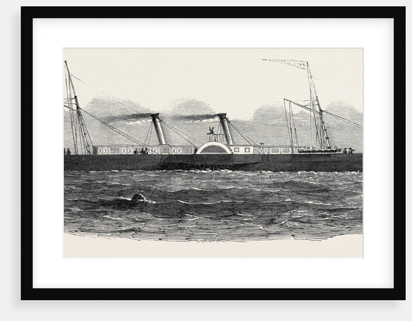 The Wave Queen Steamer, 1852 by Anonymous