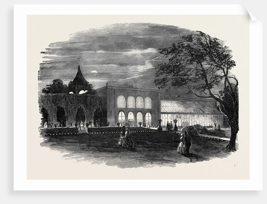 Garden Fete, Given by Lord and Lady Holland, Watcombe, 1852 by Anonymous
