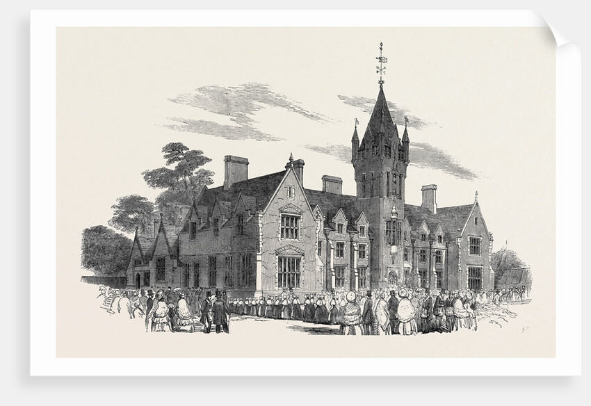 The Royal Freemason's School for Female Children, Wandsworth Common, Opened on Monday Last, 1852 by Anonymous