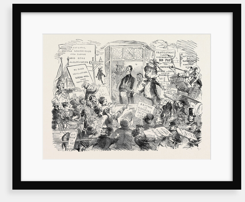 The Rejected Candidate, 1852. Charles Dickens by Anonymous
