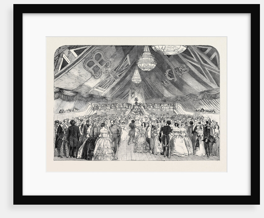 Grand Entertainment on Boabd H.M.S. Prince Regent, at Cork, 1852 by Anonymous