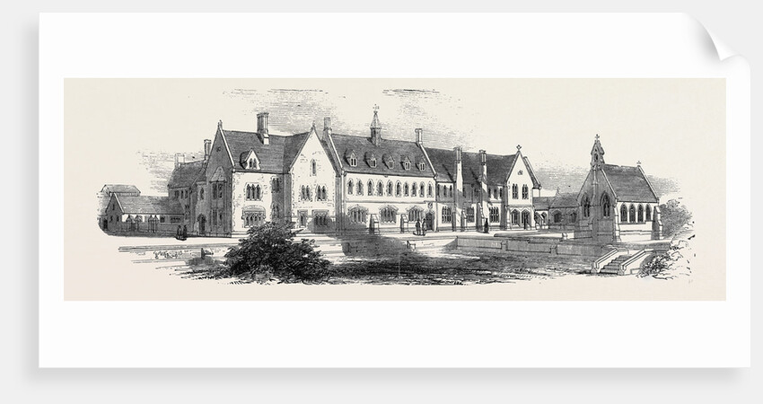 Training Institution at Culham, for Schoolmasters for the Diocese of Oxford, 1852 by Anonymous