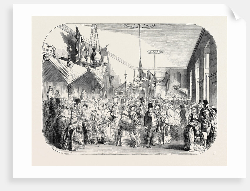 Grand Fancy Bazaar in Greenwich Hospital, in Aid of the Queen Adelaide Naval Fund, 1852 by Anonymous