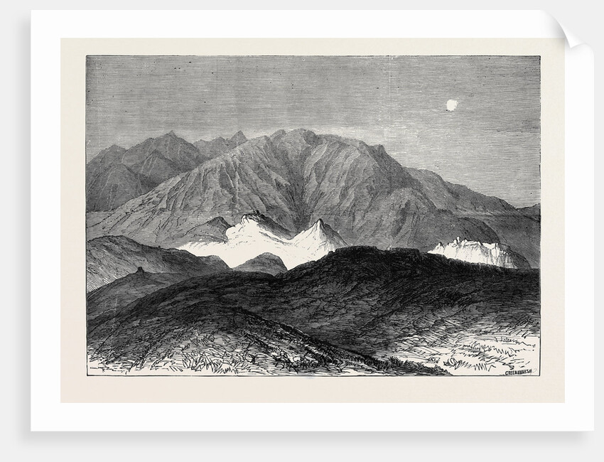 The Afghan War: The First Shell from Fort Ali Musjid 1879 by Anonymous