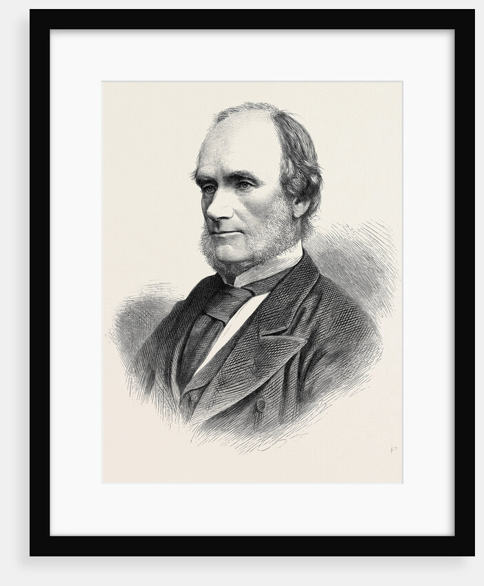 Mr. E.A. Bond Principal Librarian of the British Museum London 1879 by Anonymous