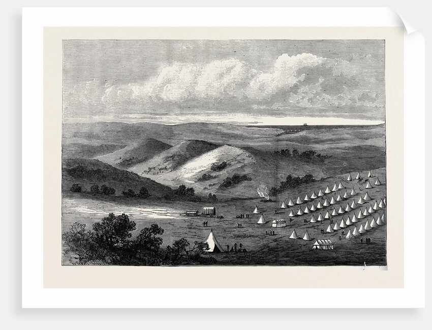 The Zulu War: Colonel Pearson's Camp on the Lower Tugela 1878 by Anonymous