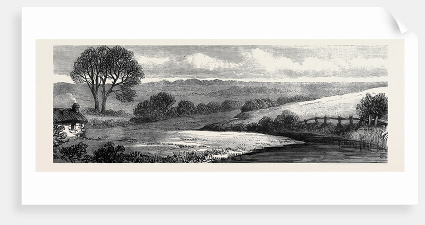 In the Meath Hunting Country: Near Ashbourne Where the Ward Union Hounds Are Kept Ireland 1879 by Anonymous