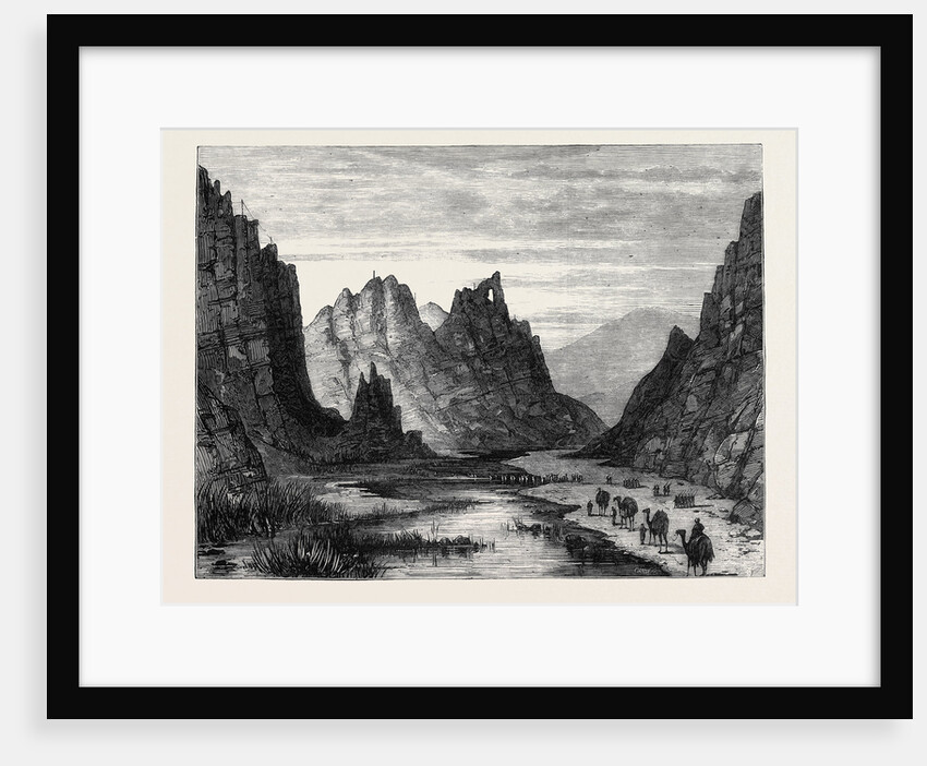 The Afghan War: A View in the Bolan Pass 1879 by Anonymous