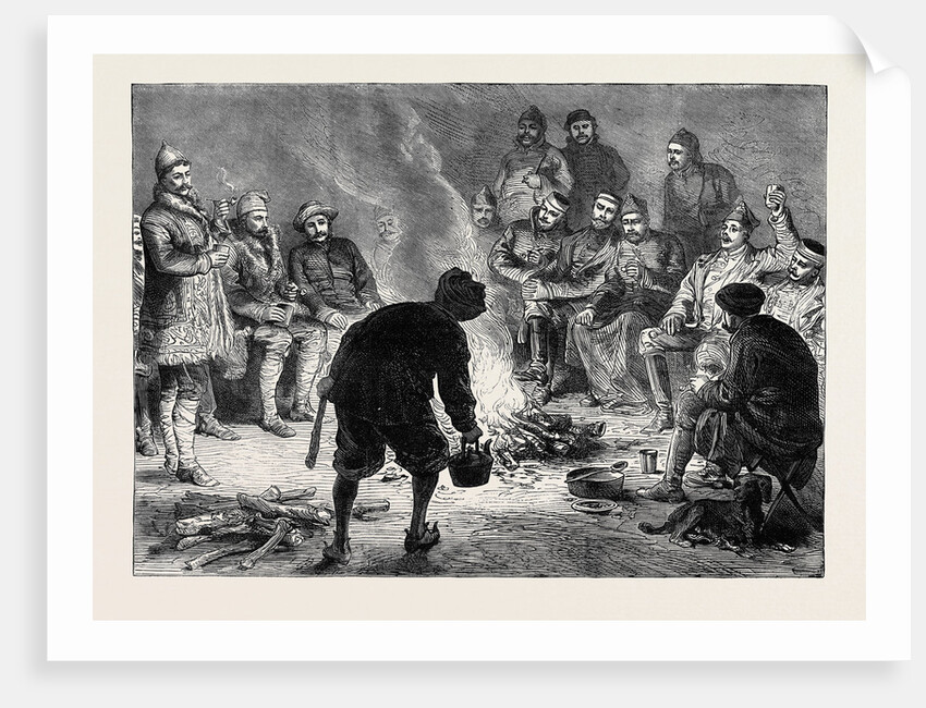 The War in Afghanistan: At the Camp of the 10th Hussars Jellalabad 1879 by Anonymous