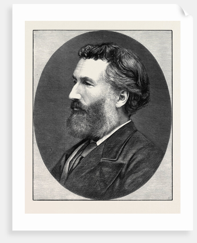 The New President of the Royal Academy: Sir Frederick Leighton P.R.A. 1879 by Anonymous