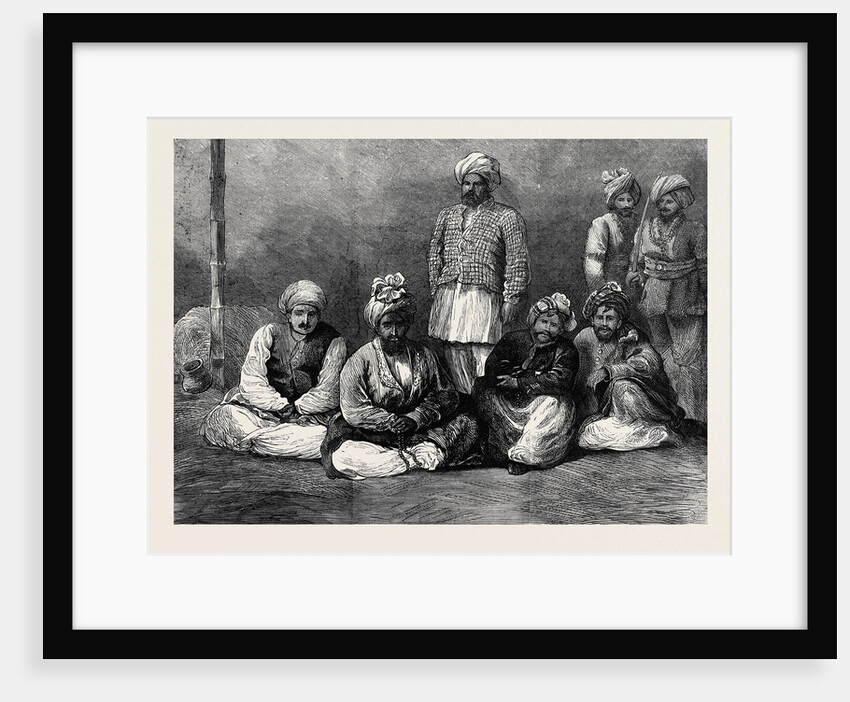 The Afghan War: Prisoners at Jellalabad 1879 by Anonymous