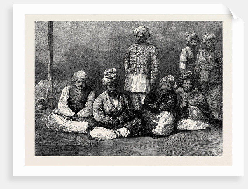 The Afghan War: Prisoners at Jellalabad 1879 by Anonymous
