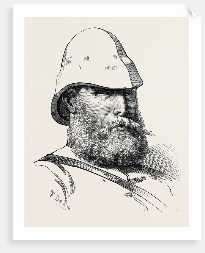 The Afghan War: Major J.J. Bailey Paymaster 4th Battalion Rifle Brigade a Survivor of the First Afghan War 1879 by Anonymous